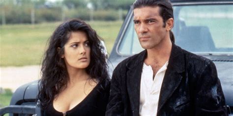 desperado salma hayek nude|Why Salma Hayek cried while filming ‘Desperado’ sex scene